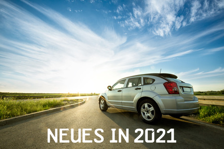 Änderungen für Autofahrer 2021